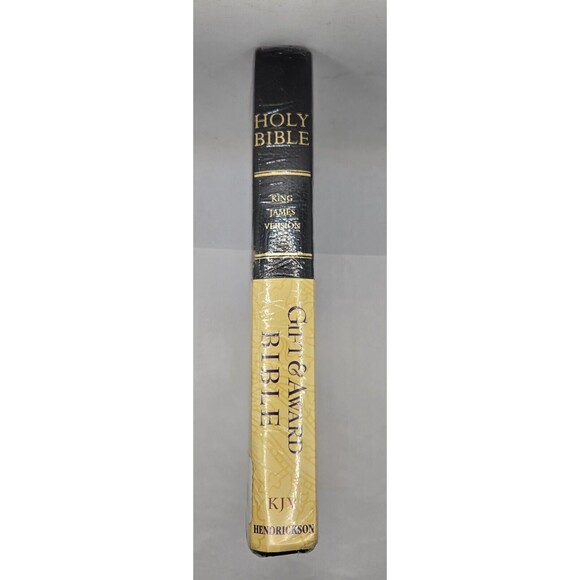 KJV Gift & Award Bible (Imitation Leather, Black, Red Letter) Imitation Leat... - Picture 3 of 4